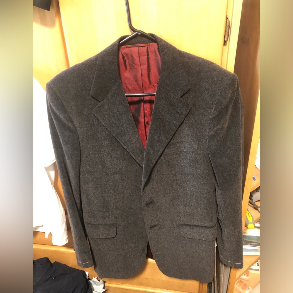 Stefano Ricci Charcoal Gray Sportcoat